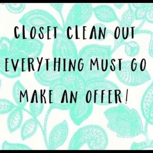 Closet clean out